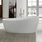 Ванна акрилова Knief Relax з щілинним переливом без подачі води, 180x85 (0100278 / 010009106S) (0100278_010009106S)