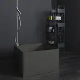 Nic-Design Ванна зі штучного каменю Nic Design Tub 100х100х60h см, Argilla матовий (014234052)