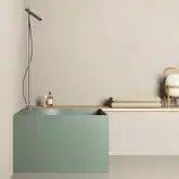 Nic-Design Ванна зі штучного каменю Nic Design Tub 100х100х60h см, Salvia матовий (014234067)