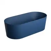 ванна кам'яна Omnires Ovo 160x75 овальна dark blue (OVOWWMB)