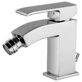 Смеситель для биде Paffoni Level (цвет - хром), с донным клапаном Clic-Clac (LES131KCR)