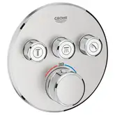 Термостат для ванни прихованого монтажу Grohe Grohtherm SmartControl, сталевий (29121DC0)