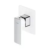 змішувач для душу прихованого монтажу Omnires Parma chrome/white (PM7445CRB)