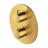 термостат для душу та ванни Omnires Y прихованого монтажу brushed gold (Y1236ROGLB)
