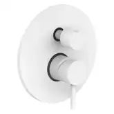 Paffoni Light Смеситель для душа, белый матовый (LIG019BO)