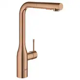 Змішувач для кухні Grohe Essence одноважільний з висувною лійкою, warm sunset (30504DA0)