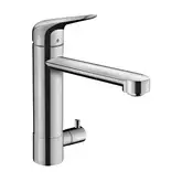 Кухонный смеситель 180, с запорным вентилем, 1jet Hansgrohe Focus M42 (цвет - хром) 71813000