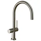 Кухонный смеситель 220, с запорным вентилем, 1jet Hansgrohe Talis M54 (цвет - сталь) 72805800