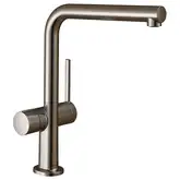 Кухонный смеситель с запорным вентилем, 1jet Hansgrohe Talis M54 (цвет - сталь) 72827800