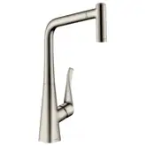 Смеситель для кухни 320 Hansgrohe Metris M71 2jet (цвет - сталь) 73801800