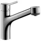 Смеситель для кухни 170, с вытяжным душем, 2jet Hansgrohe Talis M52 (цвет - хром) 73860000