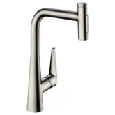Смеситель для кухни 300 Hansgrohe Talis Select M51, 2jet, sBox (цвет - сталь) 73867800