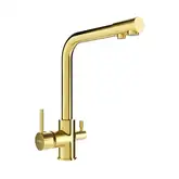 Смеситель для кухни MEXEN DUERO GOLD на две воды (MEX-671600-50)