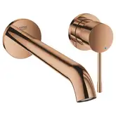 Змішувач для умивальника Grohe Essence New L-Size, зі стіни, на 2 отвори зовнішня частина, warm sunset (29193DA1)