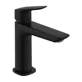 Смеситель для раковины 100 CoolStart Hansgrohe Logis Fine (цвет - чёрный матовый), без донного клапана 71255670