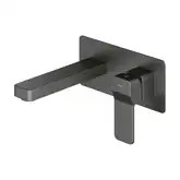 змішувач для умивальника Omnires Slide прихованого монтажу graphite (SL7715GR)