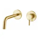 Paffoni Light Смеситель для умывальника, Brushed Honey Gold (LIG006HGSP70)