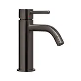 Змішувач для умивальника Paffoni Light з донним клапаном, Brushed Black Nickel (LIG075NKNSP)