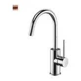 Змішувач для умивальника Paffoni Light без донного клапана, Brushed Copper (LIG078RMSP)