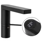 Rea AMAR LCD BLACK Змішувач для раковини, чорний (REA-B2065)