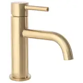 Смеситель для раковины (умывальника) REA LUNGO BRUSHED GOLD низкий (REA-B4527)