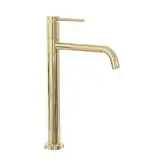 Rea Lugano Slim Gold Смеситель для раковины, золотой (REA-B5002)