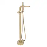 Смеситель для ванны REA CLARK BRUSHED GOLD матовое золото напольный (REA-B5303)