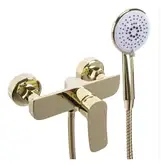 Смеситель для ванны и душа REA DART GOLD настенный без излива (REA-B5653)
