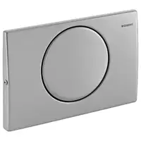 Geberit Delta 10 Клавиша смыва, сатинированная сталь (115.108.00.1)