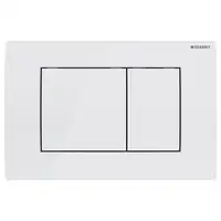 Geberit Delta 30 Клавиша смыва, белый глянец (115.137.11.1)