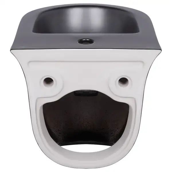 Биде подвесное Qtap Virgo 485х345х365 Matt black QT1855051FMB