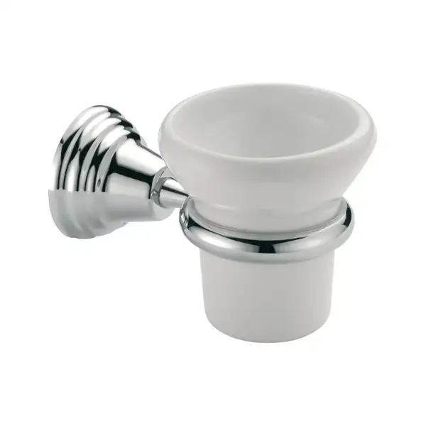 Стакан Canova CA14251 підвіс.керам/хром Bagno&Associati