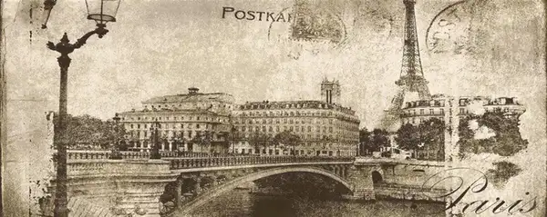 Декор Postcard Beige 1 Inserto 200x500x9 Konskie (ICT1039090G1,)