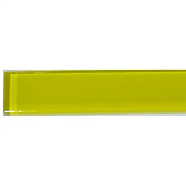КОТТО КЕРАМІКА Фриз скляний GF 501518 yellow 15х500х8 Кераміка Лео УКРАЇНА (GF 5015018)