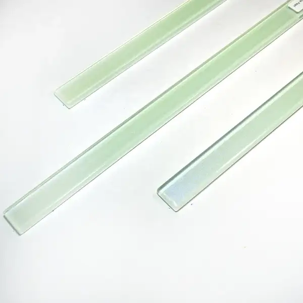 КОТТО КЕРАМІКА Фриз скляний GF 601531 white pearl 15х600х8 Кераміка Лео УКРАЇНА (GF 6015031)