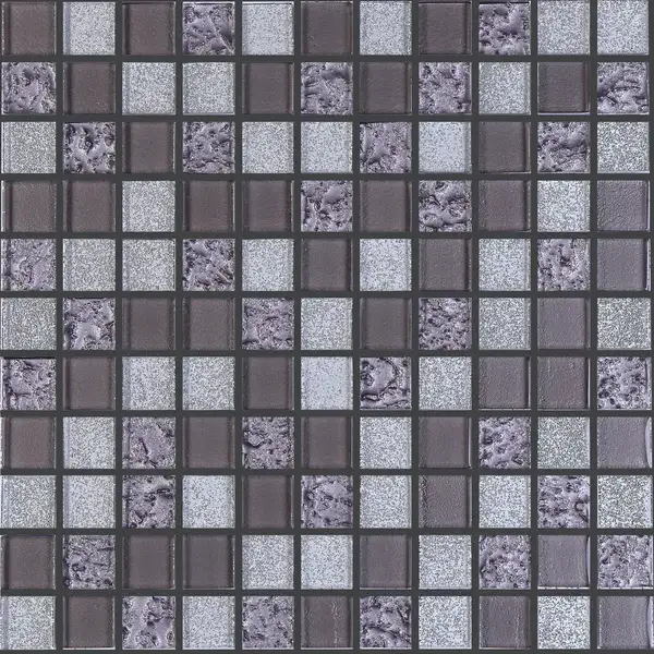 Мозаїка GM 8001 C3 Grey R S1-Grey M-Grey Silver 300x300x8 Котто Кераміка (GM 825001)