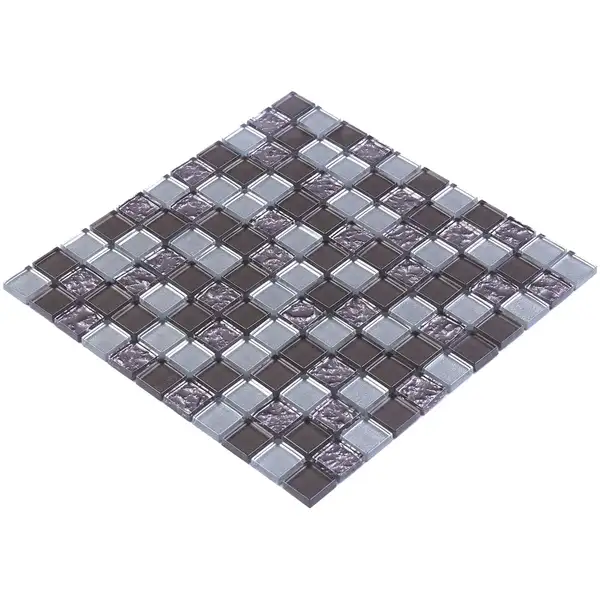 Мозаїка GM 8001 C3 Grey R S1-Grey M-Grey Silver 300x300x8 Котто Кераміка (GM 825001)