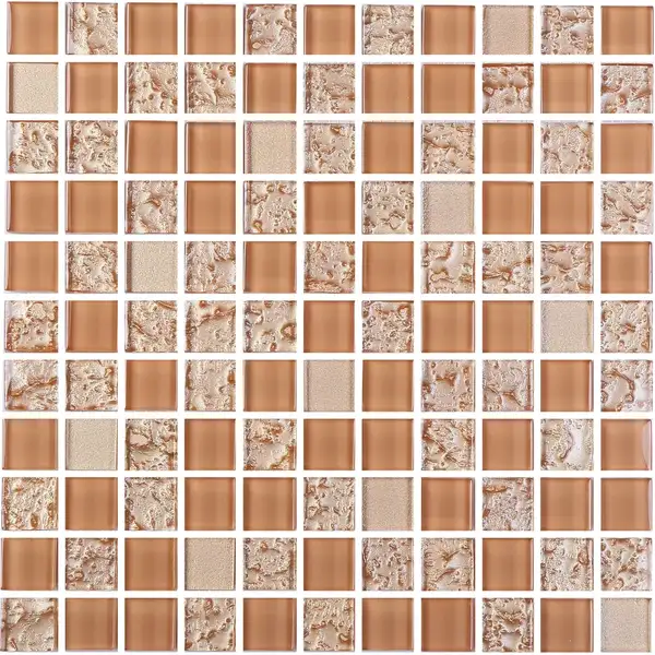 КОТТО КЕРАМІКА Мозаїка GM 8004 C2 Beige pearl S1/Beige/beige pearl  300 х 300 х 8   ( 25 х 25 ) Кераміка Лео, Україна (GM 825004)