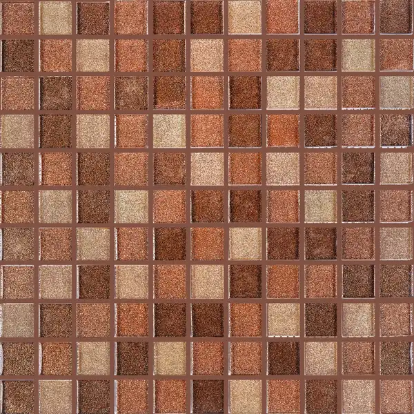 Мозаїка GM 8007 C3 Brown Dark-Brown Gold-Brown Brocade 300x300x8 Котто Кераміка (GM 825007)