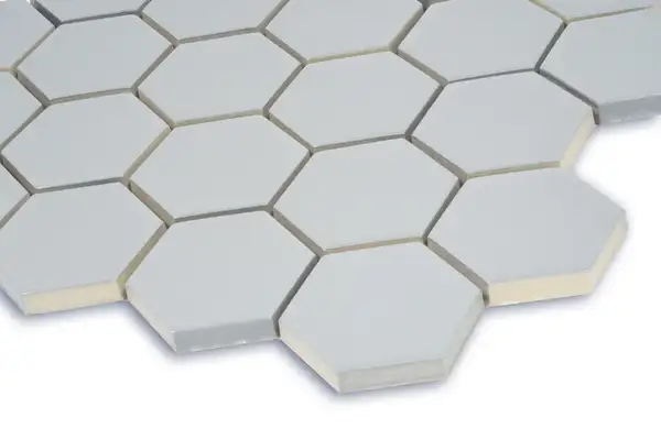 КОТТО КЕРАМІКА Мозаїка HEXAGON H 6002 Grey Silver 295х295х9 Кераміка Лео УКРАЇНА