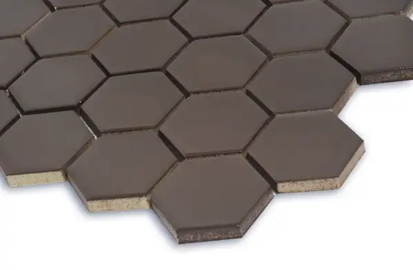 КОТТО КЕРАМІКА Мозаїка HEXAGON H 6005 Coffee Brown 295х295х9 Кераміка Лео УКРАЇНА