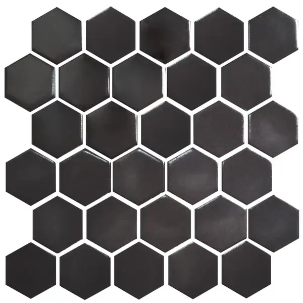 КОТТО КЕРАМІКА Мозаїка HEXAGON H 6006 Choco Brown 295х295х9 Кераміка Лео УКРАЇНА