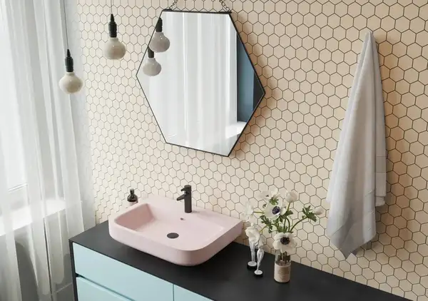 КОТТО КЕРАМІКА Мозаїка HEXAGON H 6007 Bisque 295х295х9 Кераміка Лео УКРАЇНА
