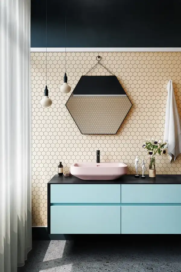 КОТТО КЕРАМІКА Мозаїка HEXAGON H 6007 Bisque 295х295х9 Кераміка Лео УКРАЇНА