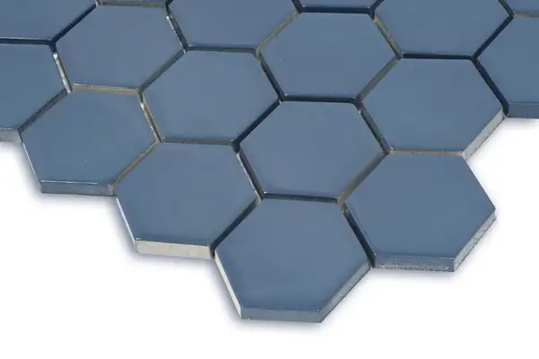КОТТО КЕРАМІКА Мозаїка HEXAGON H 6008 Steel Blue 295х295х9 Кераміка Лео УКРАЇНА