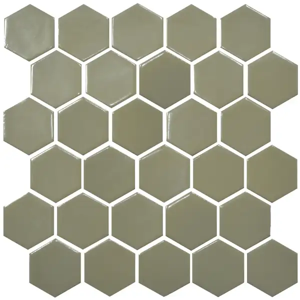 КОТТО КЕРАМІКА Мозаїка HEXAGON H 6012 Maus Grey 295х295х9 Кераміка Лео УКРАЇНА