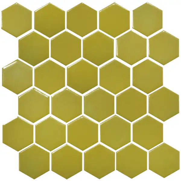 КОТТО КЕРАМІКА Мозаїка HEXAGON H 6016 Olive 295х295х9 Кераміка Лео УКРАЇНА