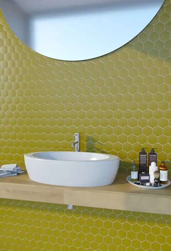 КОТТО КЕРАМІКА Мозаїка HEXAGON H 6016 Olive 295х295х9 Кераміка Лео УКРАЇНА