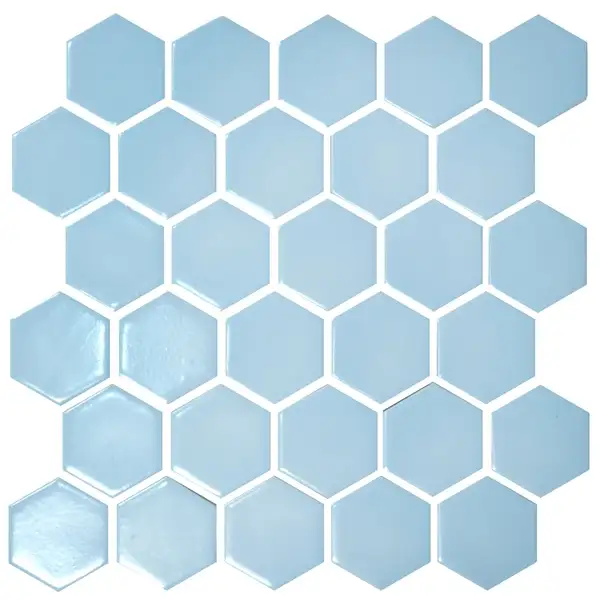 КОТТО КЕРАМІКА Мозаїка HEXAGON H 6026 Light Blue 295х295х9 Кераміка Лео УКРАЇНА