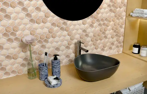 Мозаїка HP 6027 MATT Hexagon 295x295x9 Котто Кераміка